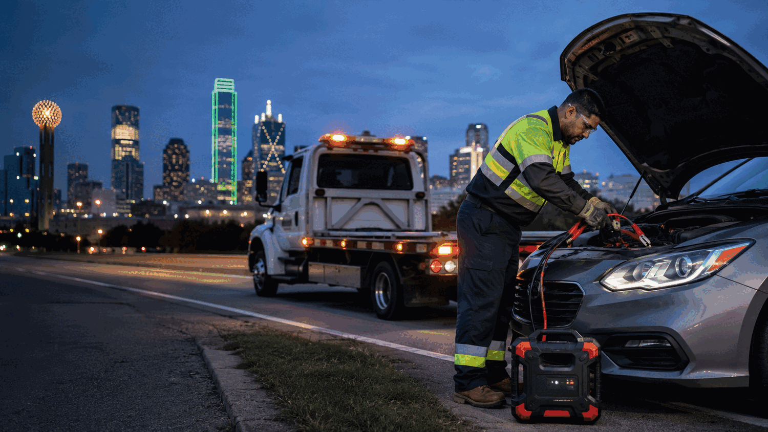 Stranded Car Roadside Help in Dallas
