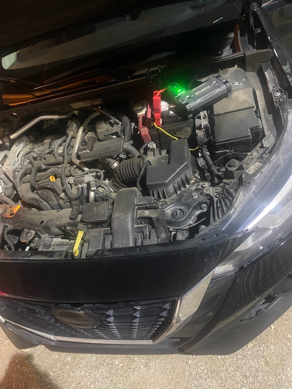 Jump start service near Grapevine